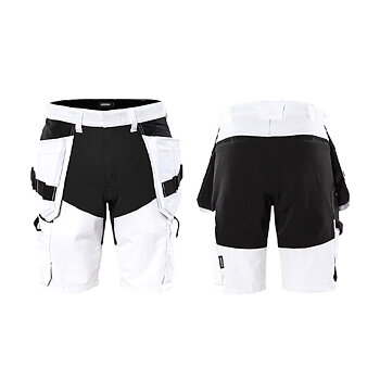 Målarshorts i 4-vägsstretch