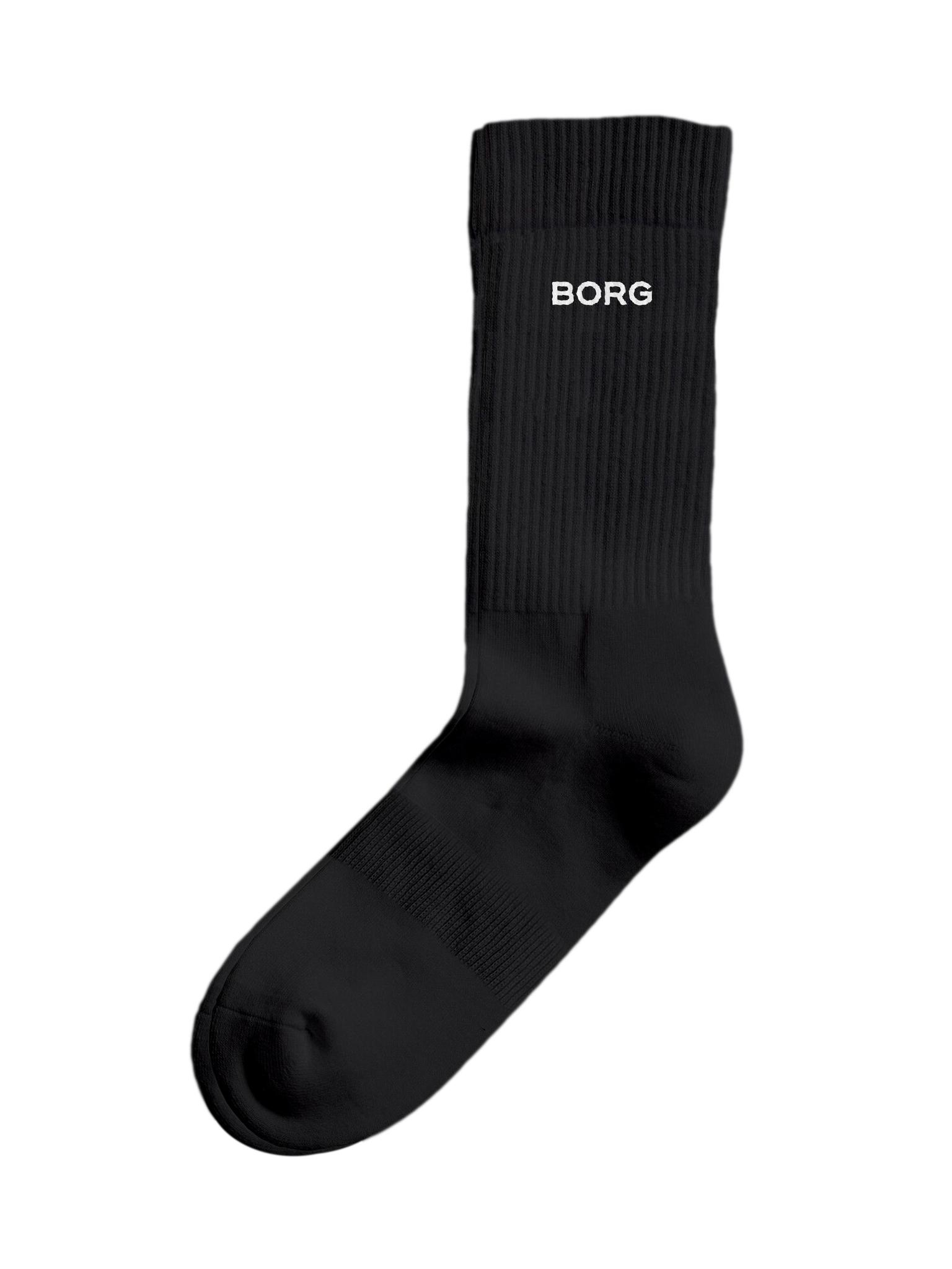 ESSENTIAL CREW SOCK 3p svart - Björn Borg - 3