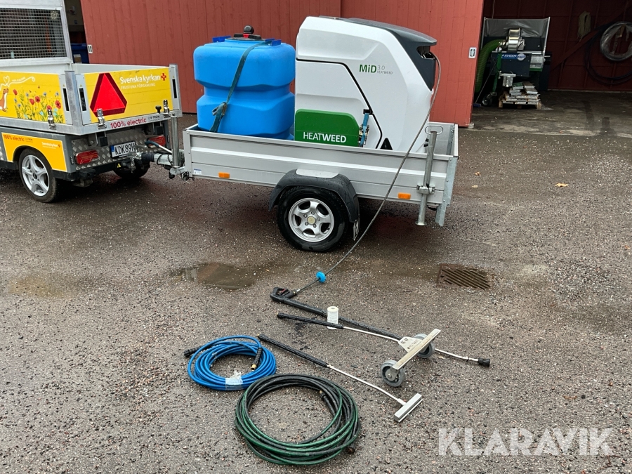 Heatweed Mid 3 på släpkärra - 3