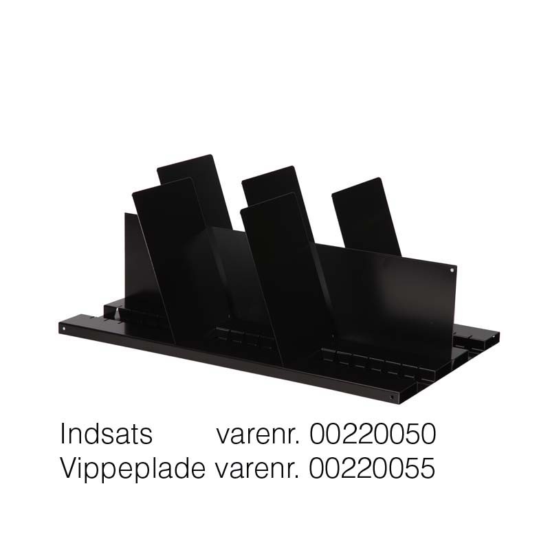 Insats till A4 lådor uppdelade till A5