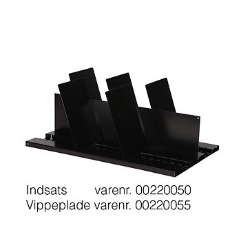 Insats till A4 lådor uppdelade till A5