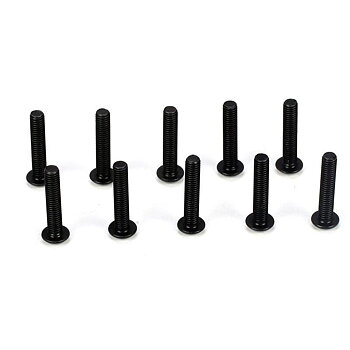 TLR Button Head Screws, M3 x 16mm (10)