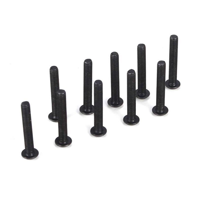 TLR Button Head Screws, M3 x 20mm (10)