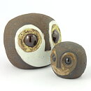 Lars Bergsten (1960s) Two Swelling Owls 7–12 cm (2)