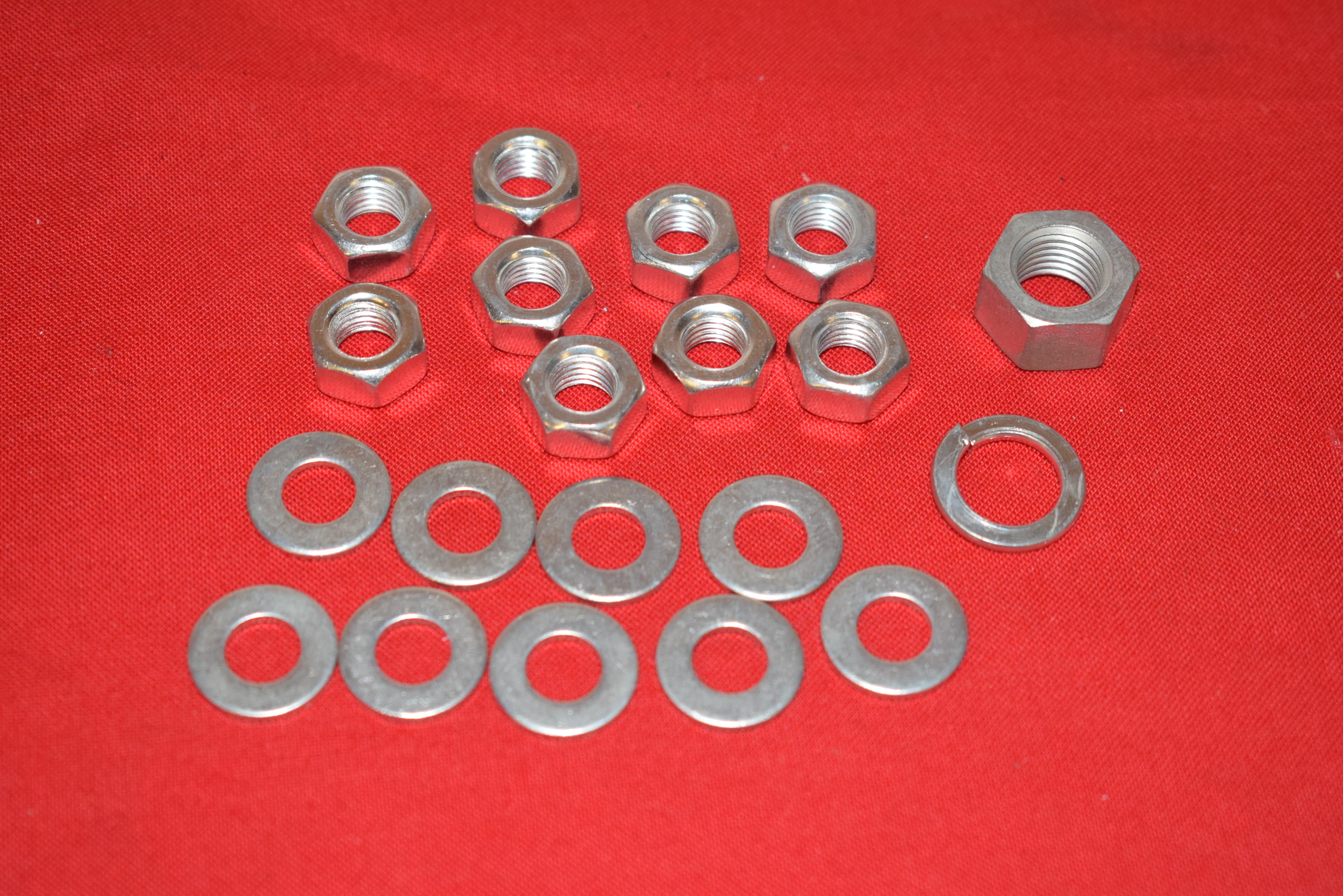 Transmission Side Cover Nut Kit Fits all Harley  1936-84 Big Twin