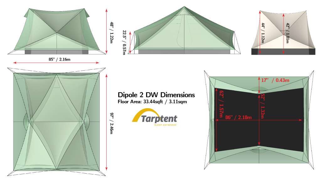 Tarptent Dipole 2 Double wall - 9