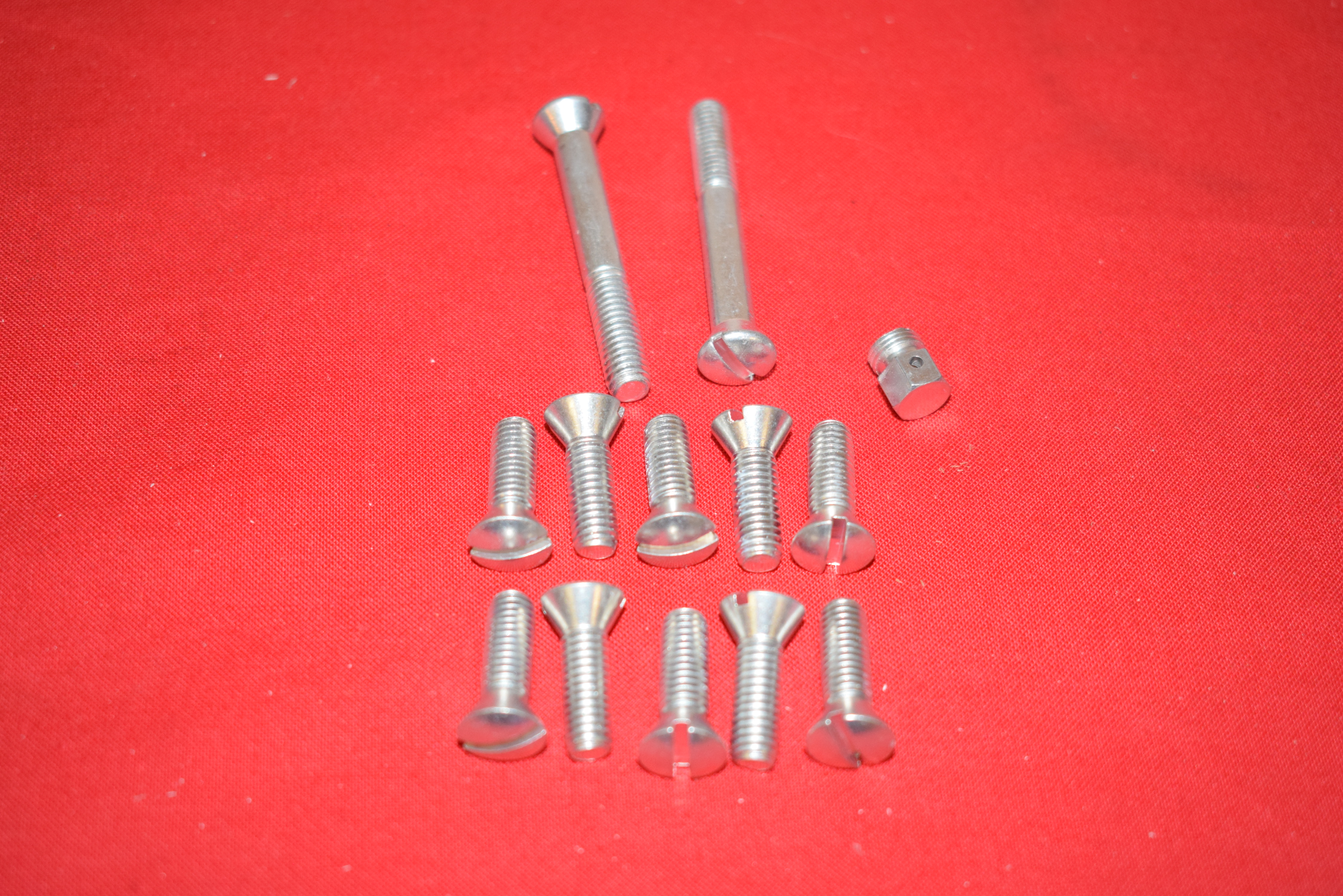 Transmission Top Cover Screw Kit Harley 1936-55 BT