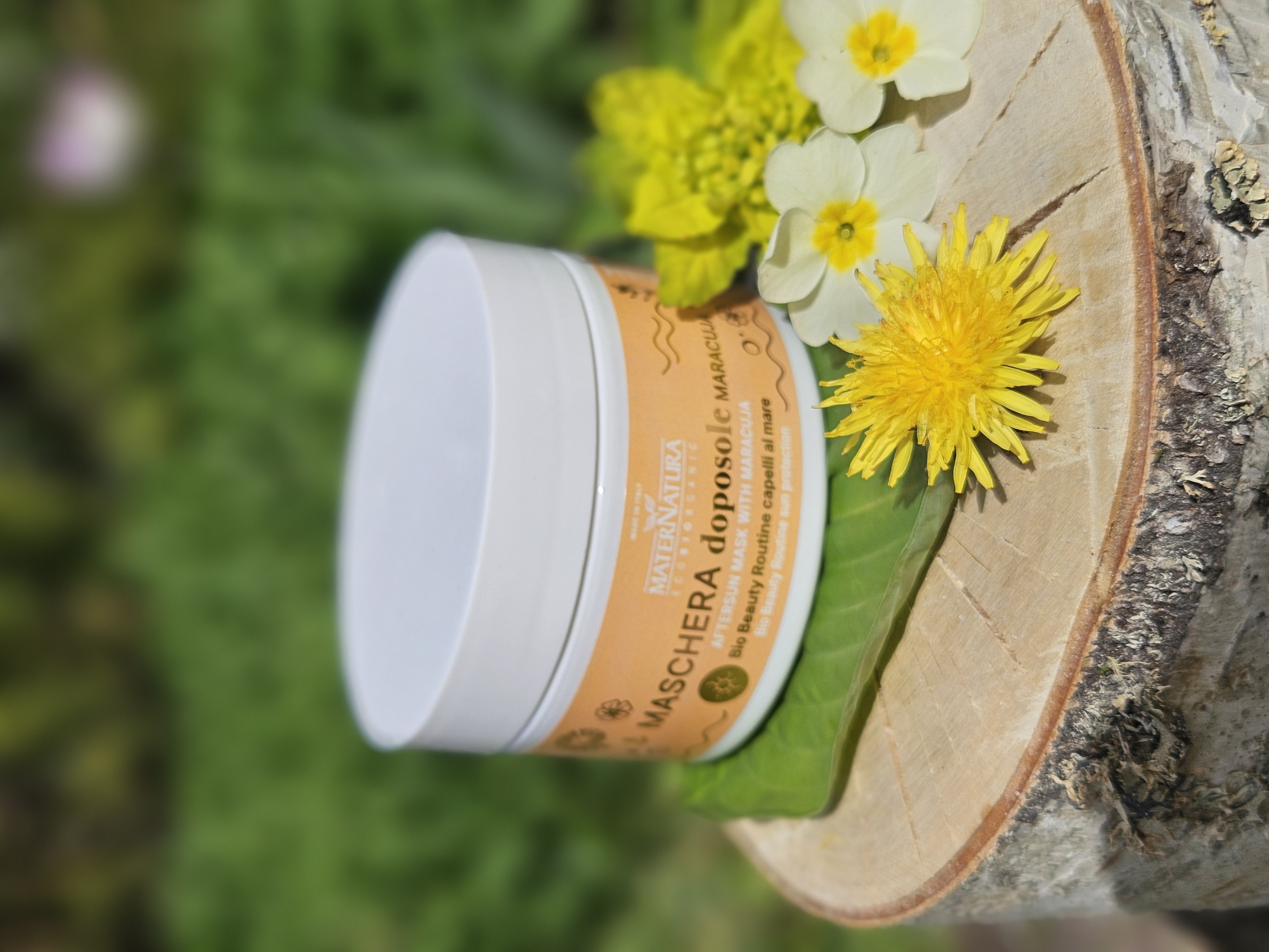 Aftersun mask with Maracuja Mater Natura