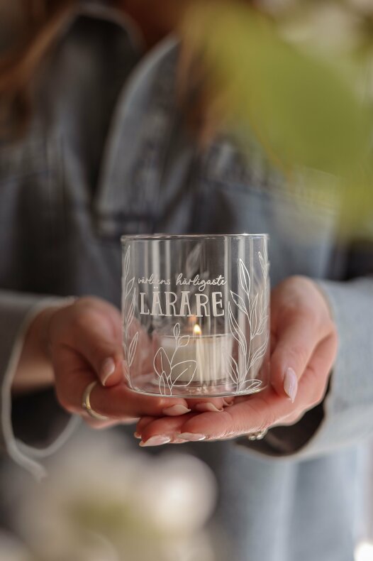  Ljuslykta, "Världens härligaste lärare" - Majas Cottage