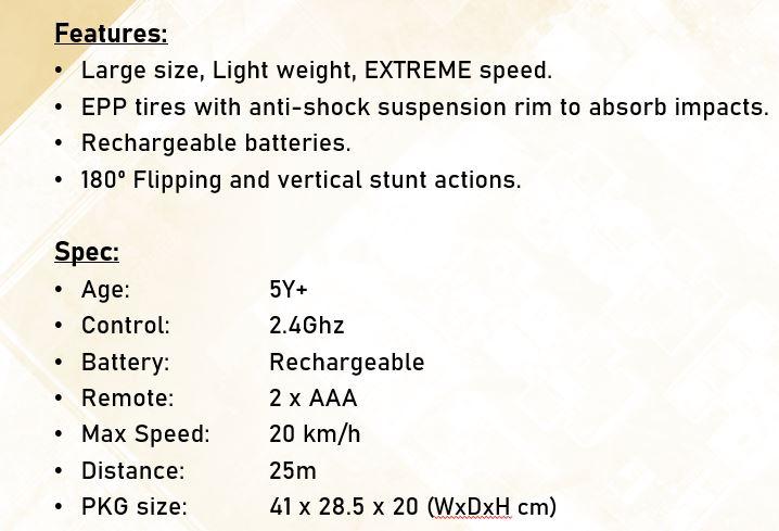 SIL20292 Exost Land Buster - 2