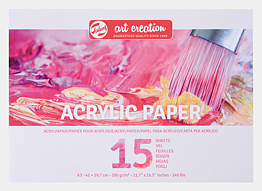 Art Creation Acrylic paper blocks A3