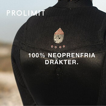 Prolimit våtdräkter - nu 100% neoprenfria.