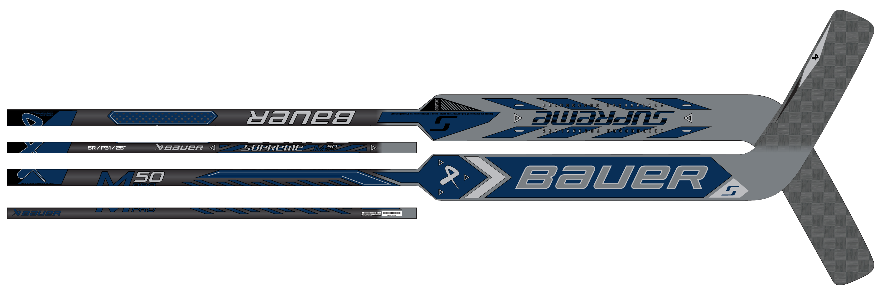 Bauer M50Pro Goal Stick Int S24 Color - 2