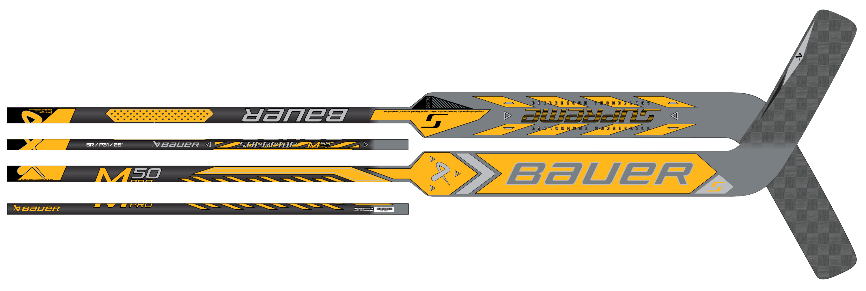 Bauer M50Pro Goal Stick Int S24 Color