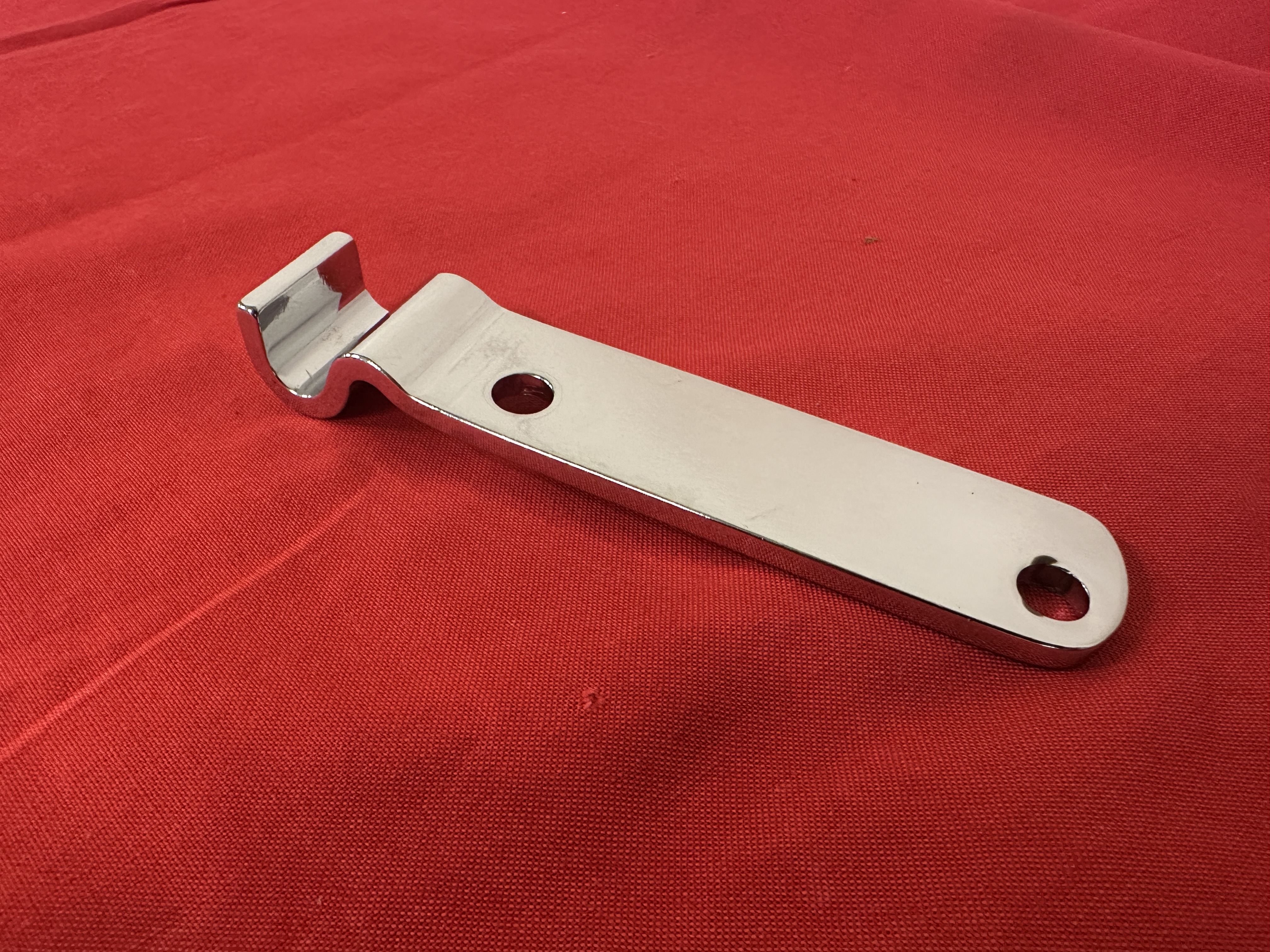 Transmission Adjuster Screw Support Strap Harley BT 1936-57 - 2