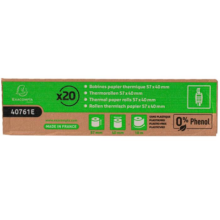 Kassarulle 57x40 mm 18 m 20-pack Bisfenol-fri - 5