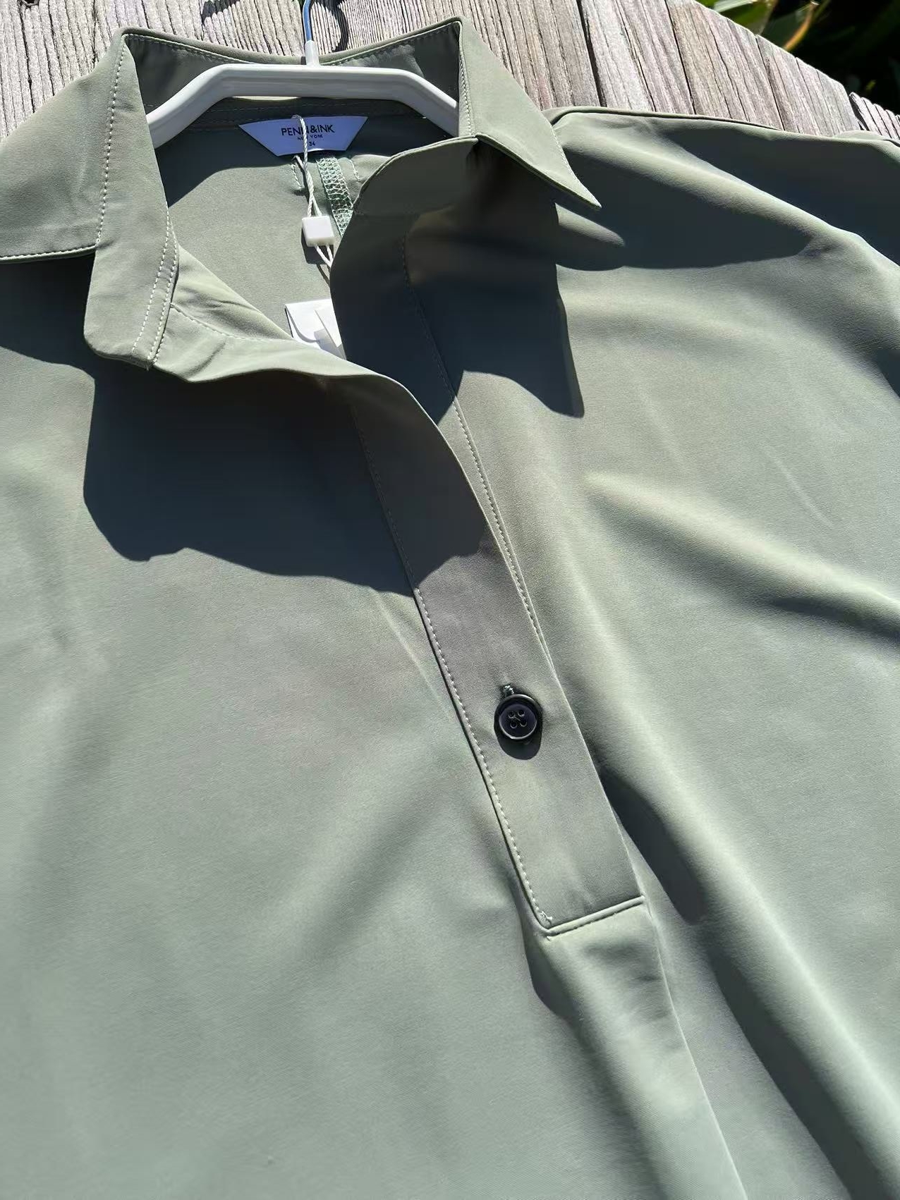 PENNANDINK Shirt Sage - 4