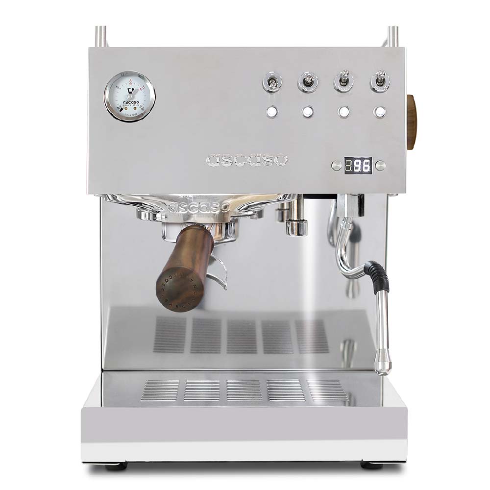 Ascaso - Steel Duo Pid - Semi-Professionell espressomaskin - Rostfritt stål  - 2
