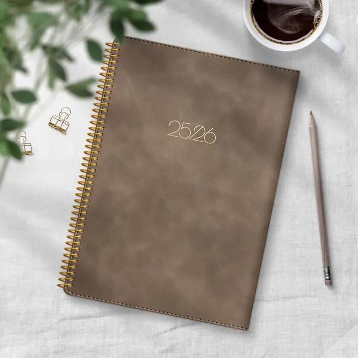 Kalender Study Twist mocca A5 25/26 - 4
