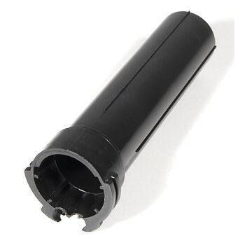 1" (25,4 mm) gasshylse gassrulle svart.