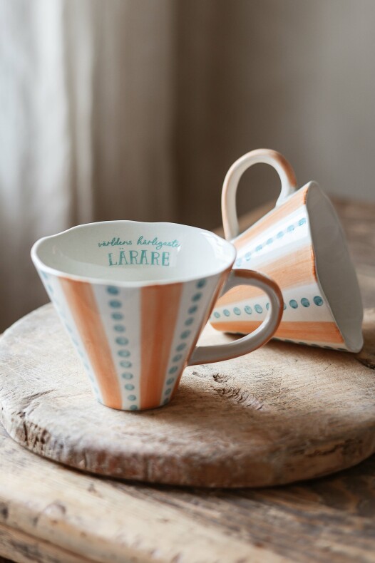 Mug, Världens härligaste lärare - Majas Cottage
