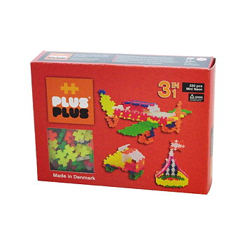 PLUS PLUS  Mini Basic 220 delar, Neon