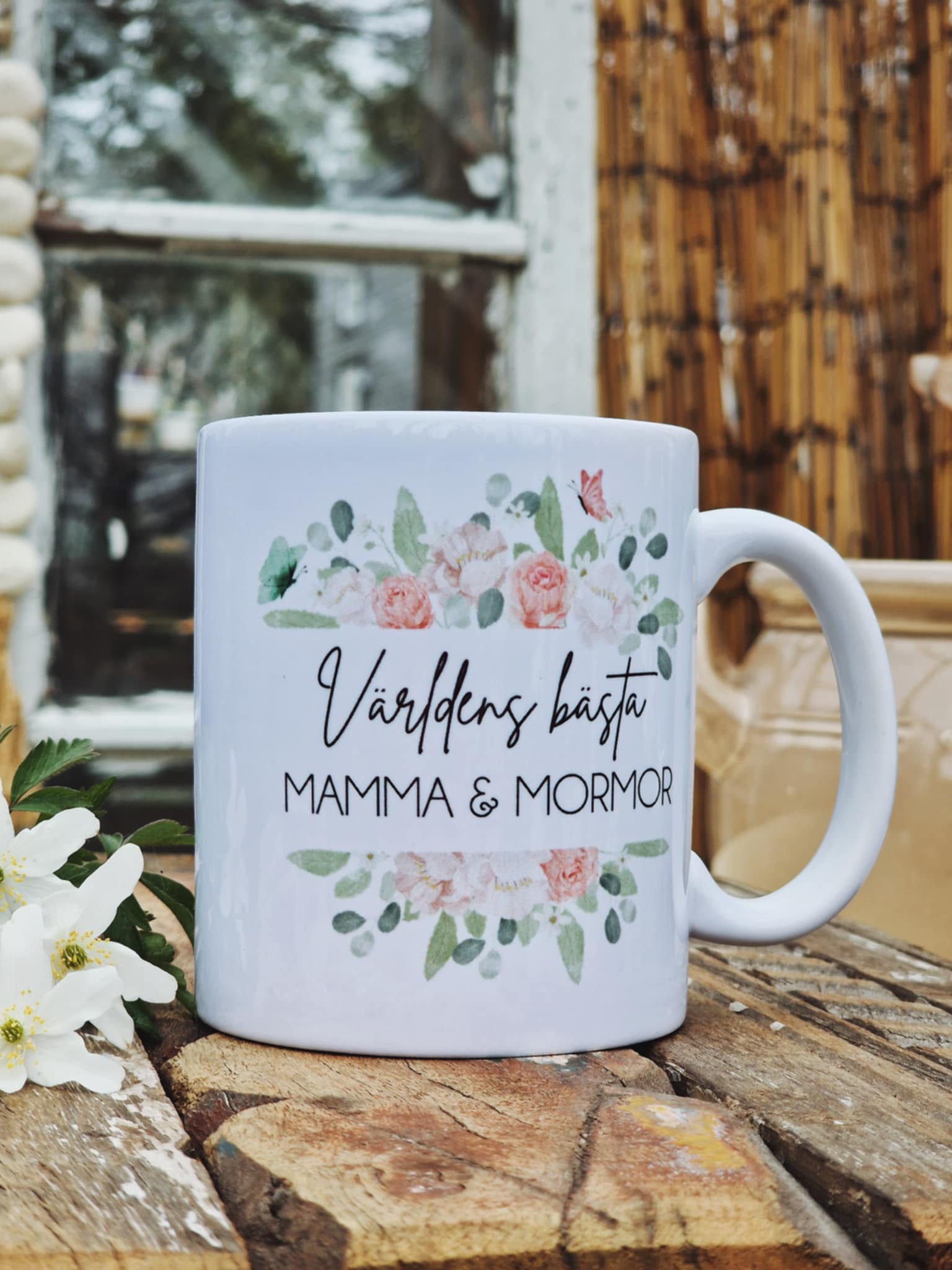 Mugg - Världens bästa mamma & mormor