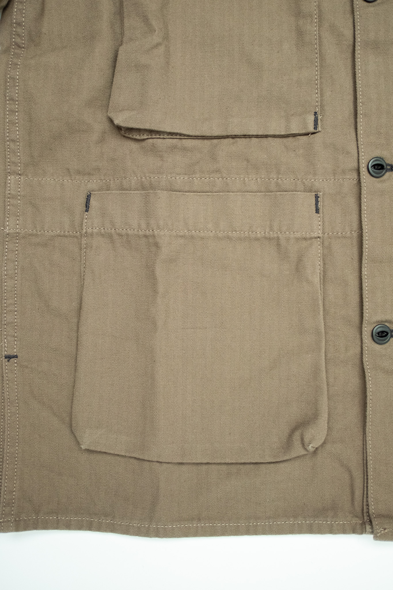 Indigofera - Rivera Neppy HBT Khaki Green Rinsed - 4