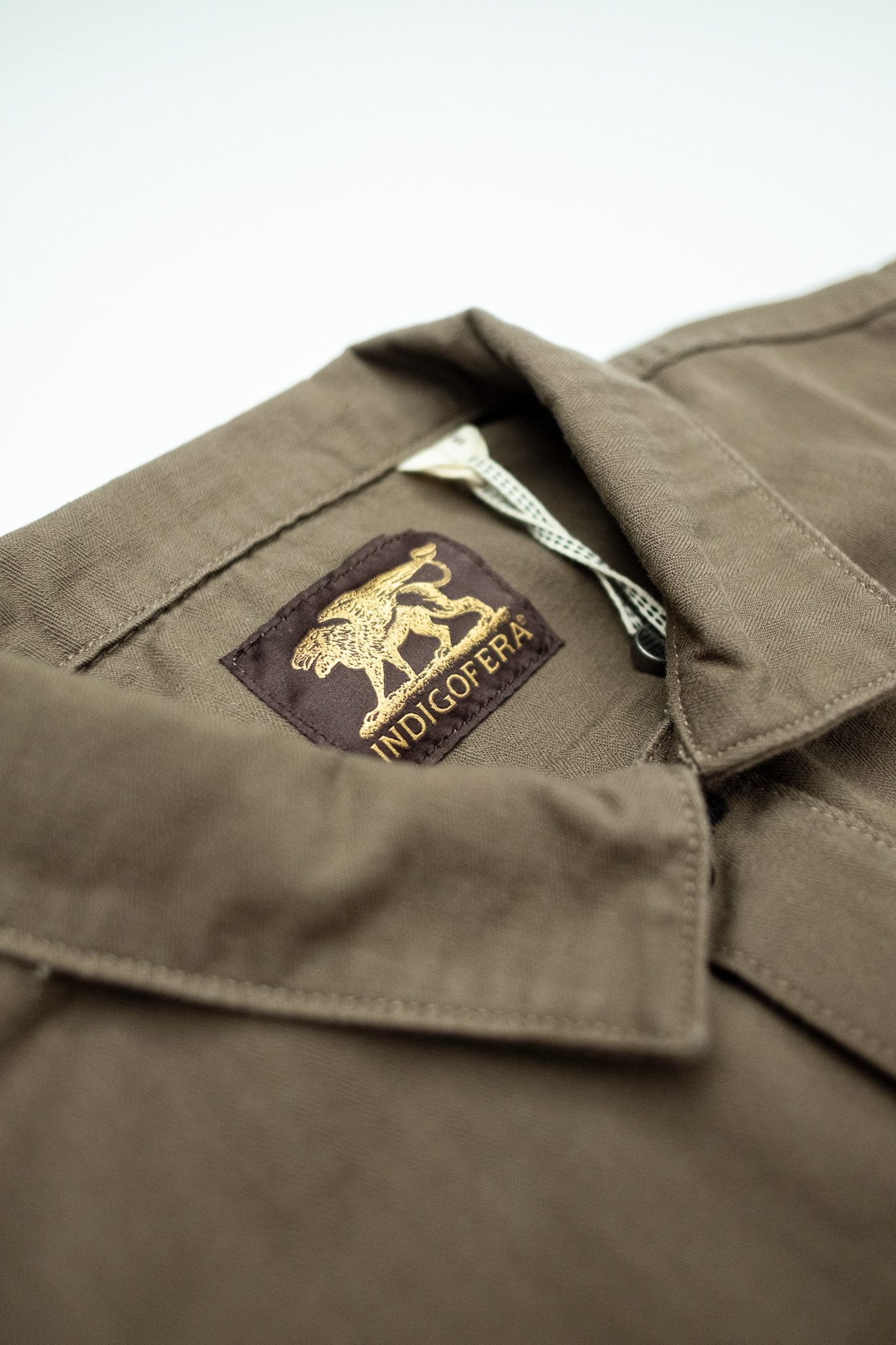 Indigofera - Rivera Neppy HBT Khaki Green Rinsed - 7