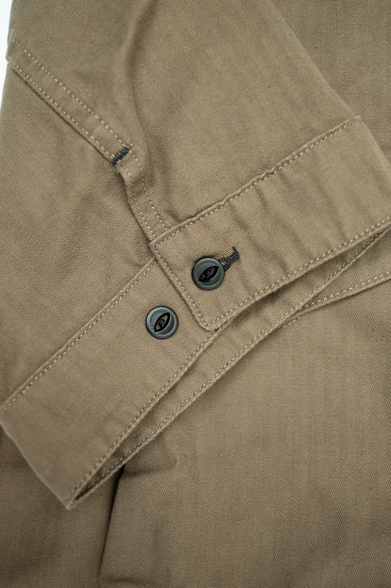Indigofera - Rivera Neppy HBT Khaki Green Rinsed - 5