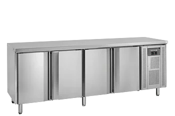 Tefcold - CK7410X1 - Kylbänk - GN1/1 - 4 dörrar - 616 liter