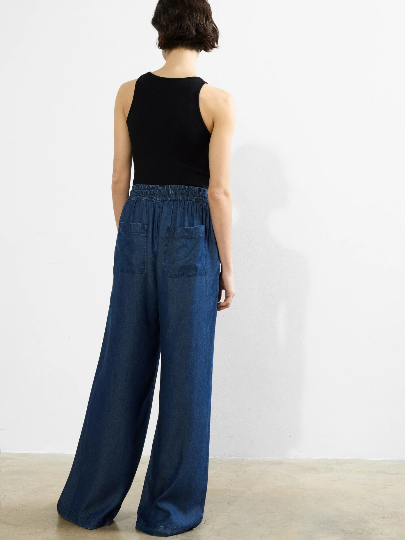 Collorado Denim Fluid Trousers - French Connection