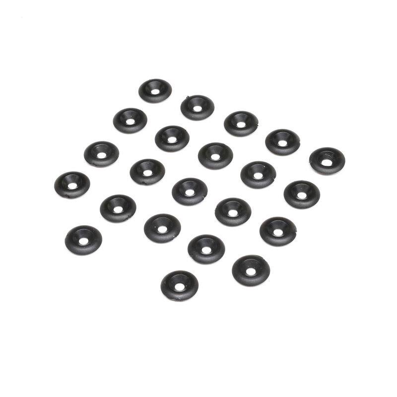 LOSI Body Button (22): 8X Super Lasernut