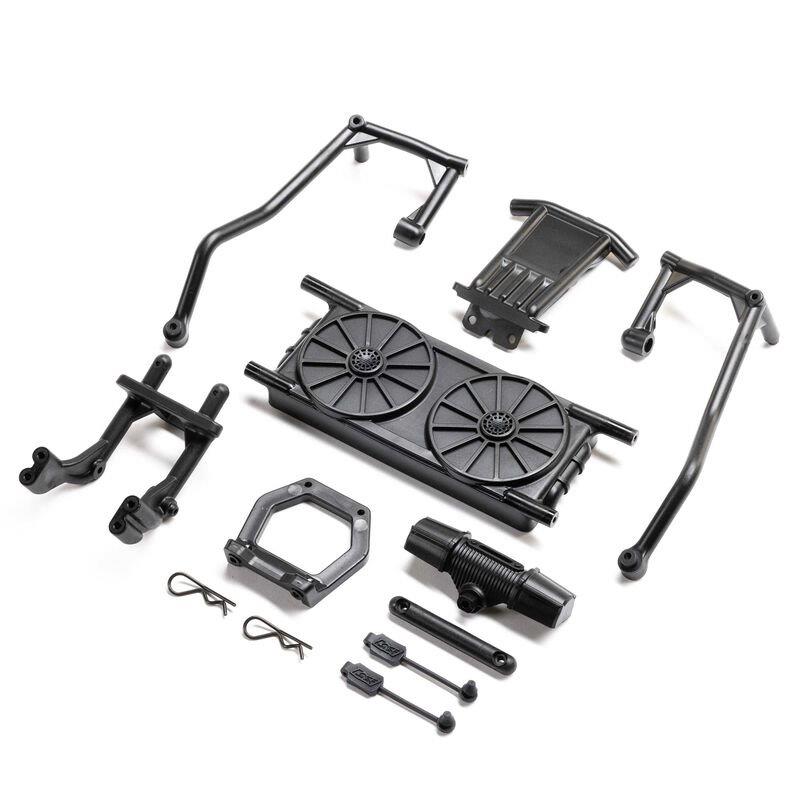 LOSI Bumper, Body Post: 8X Super Lasernut