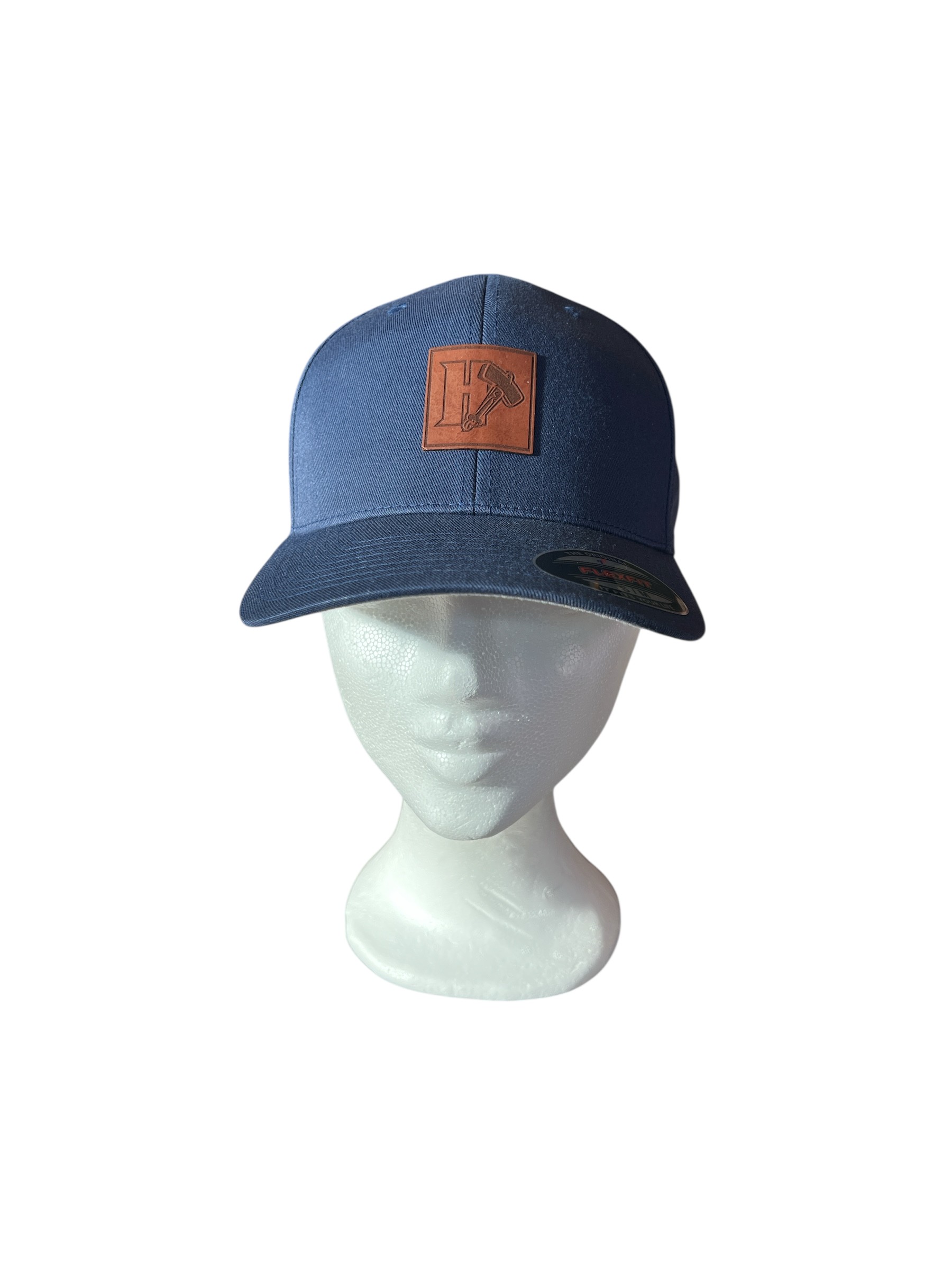 FlexFit Keps Hammers Navy Leather - 2
