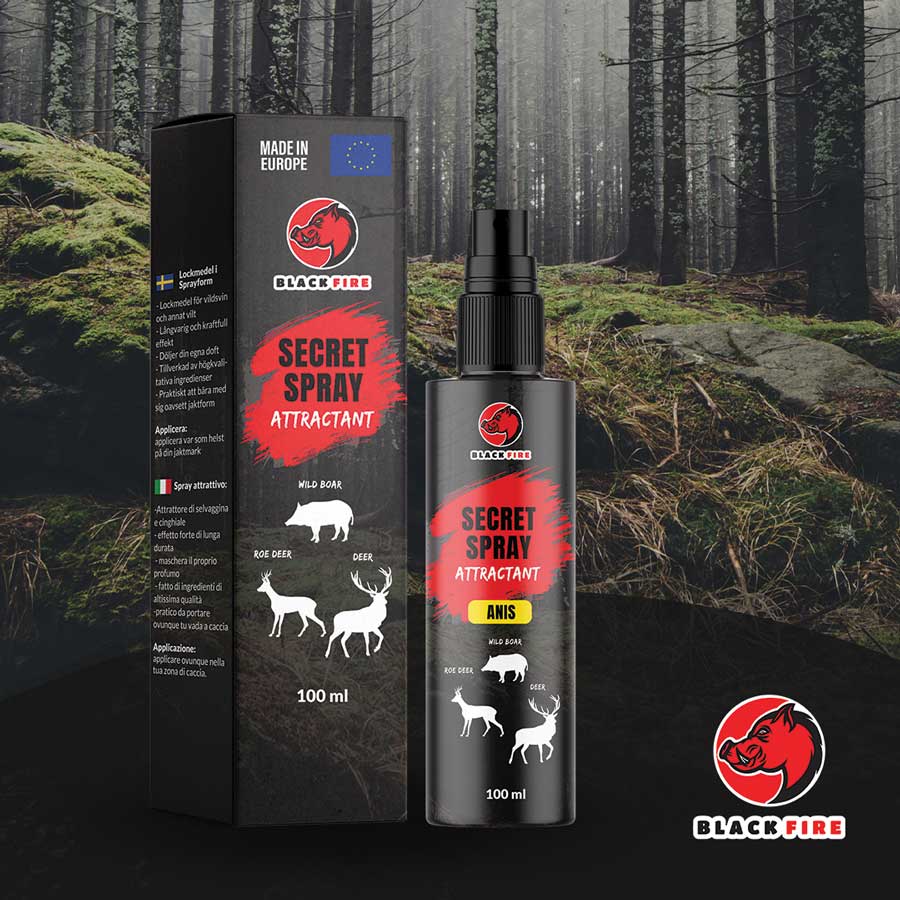 Black Fire Secret Spray - Anis - 2
