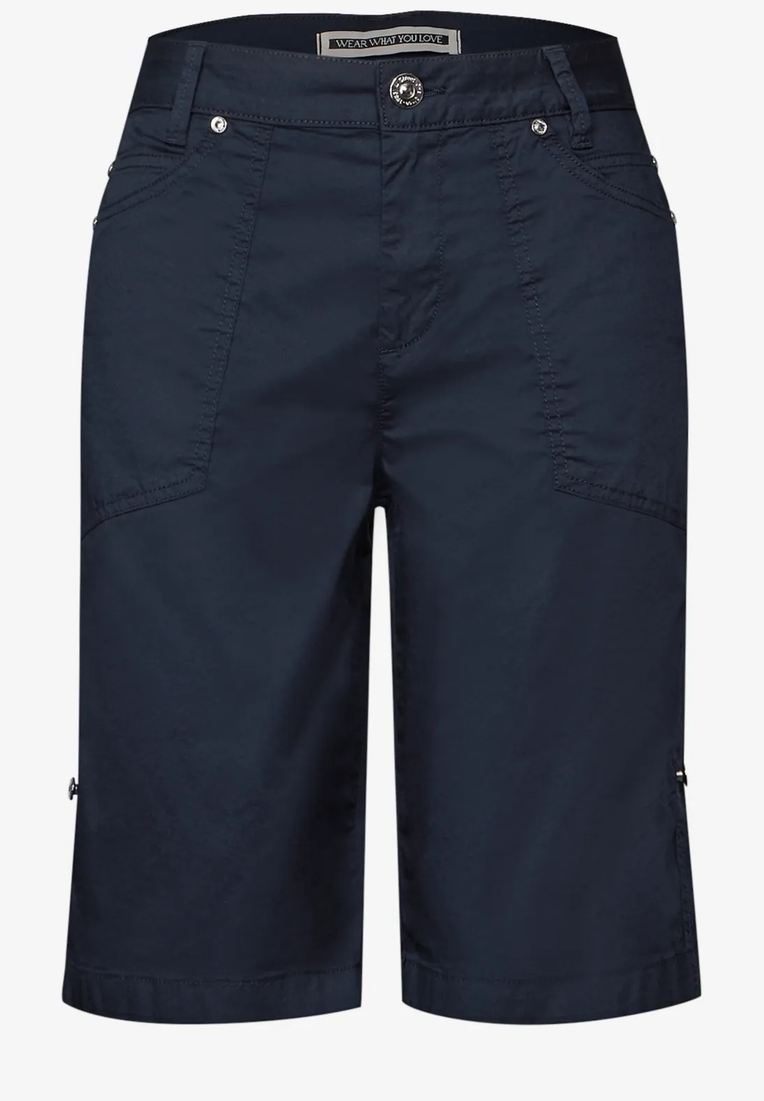 QR Yulius Bermuda Sportive - Deep Blue - Street One - 4