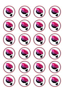 Små cupcaks  17 mai  Rosa russelue