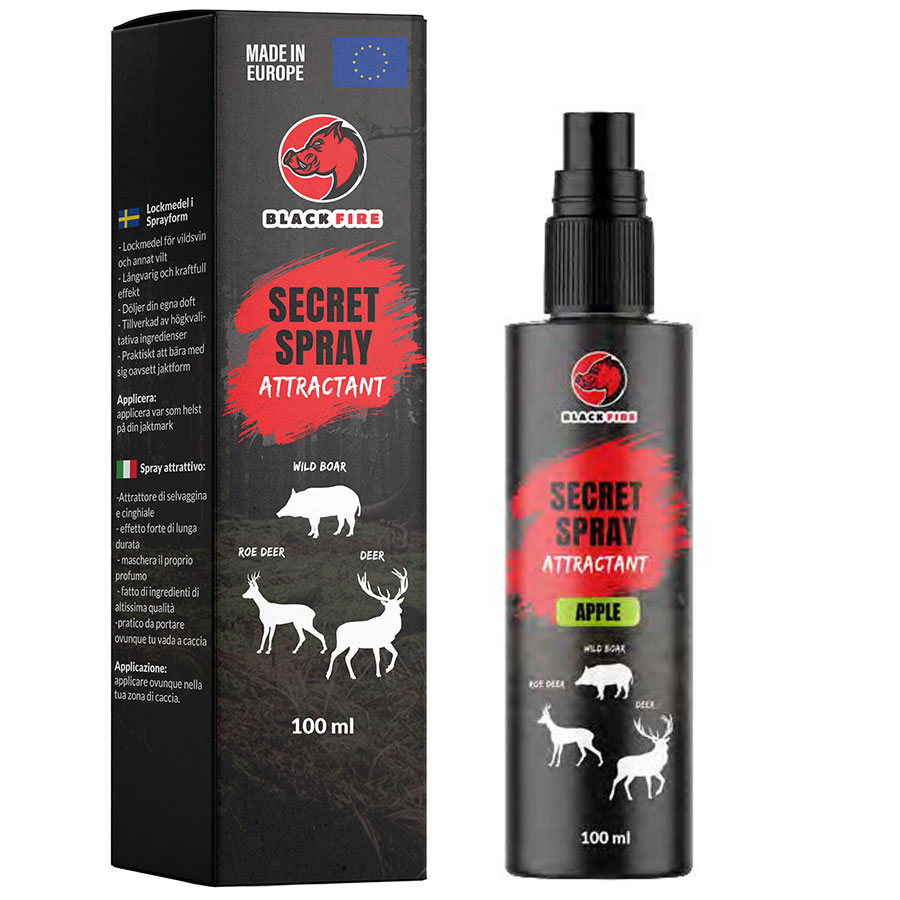Black Fire Secret Spray - Apple