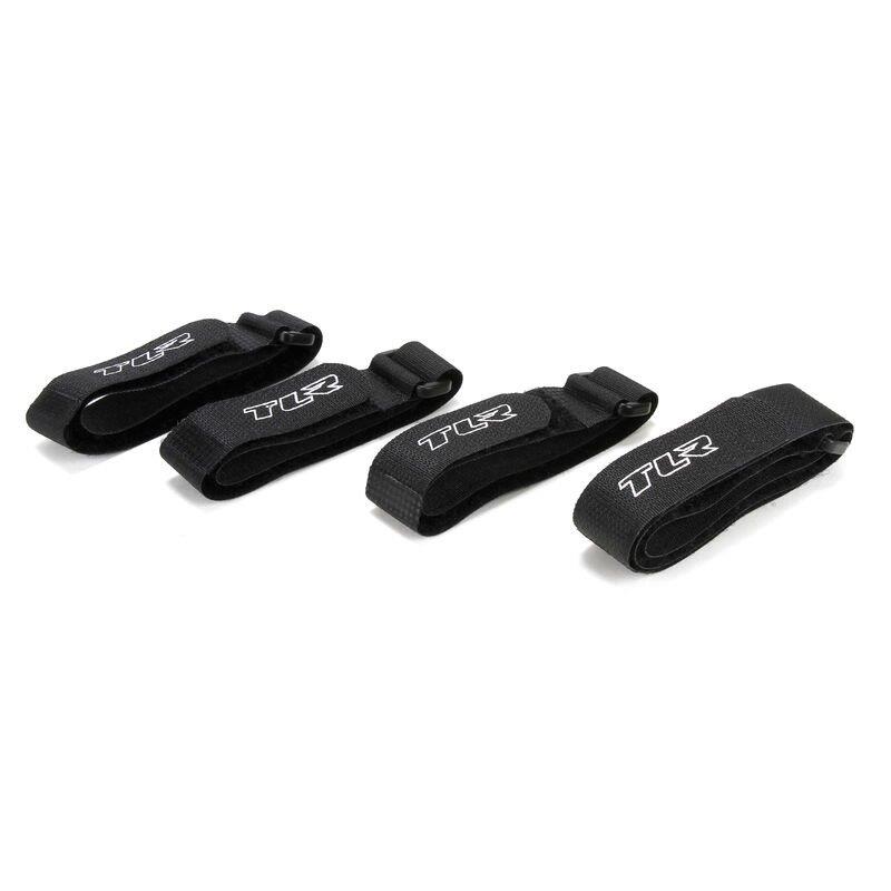 TLR Battery Straps (3): 8E, 8TE 3.0