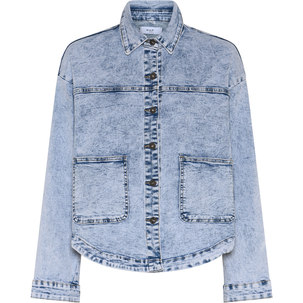 Qnuz -  Denim Jacket Light Blue Used - 5