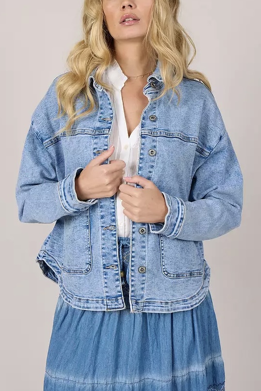 Qnuz -  Denim Jacket Light Blue Used