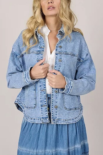 Qnuz -  Denim Jacket Light Blue Used