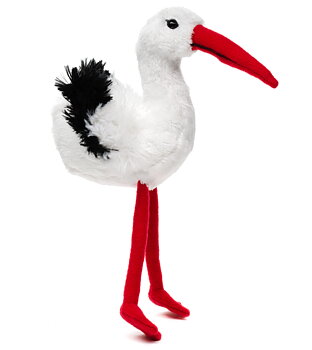 Stork Gosedjur 19 cm - Välkommen till världen!