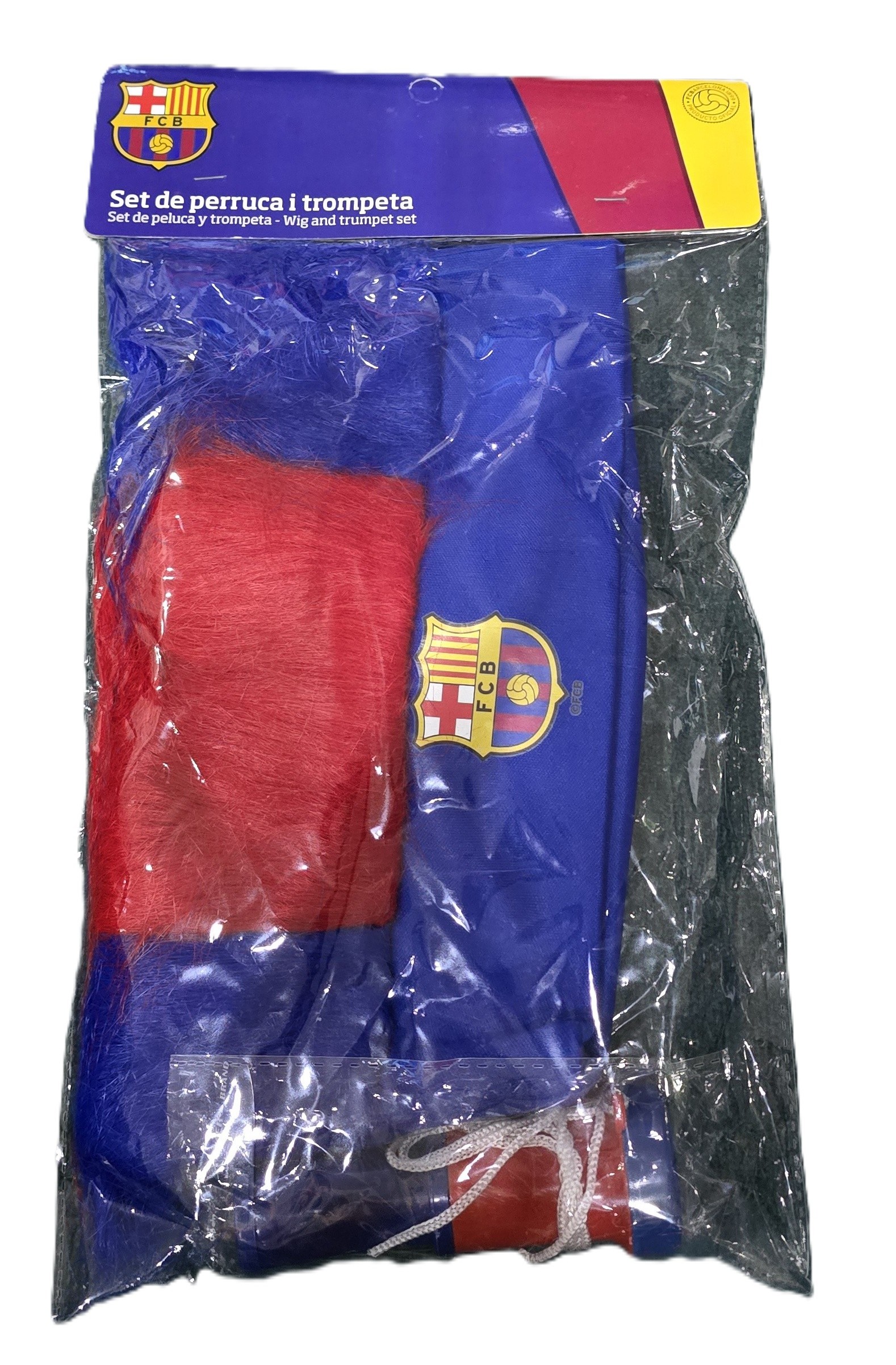 FC Barcelona Supporterkit Peruk Trumpet - 3