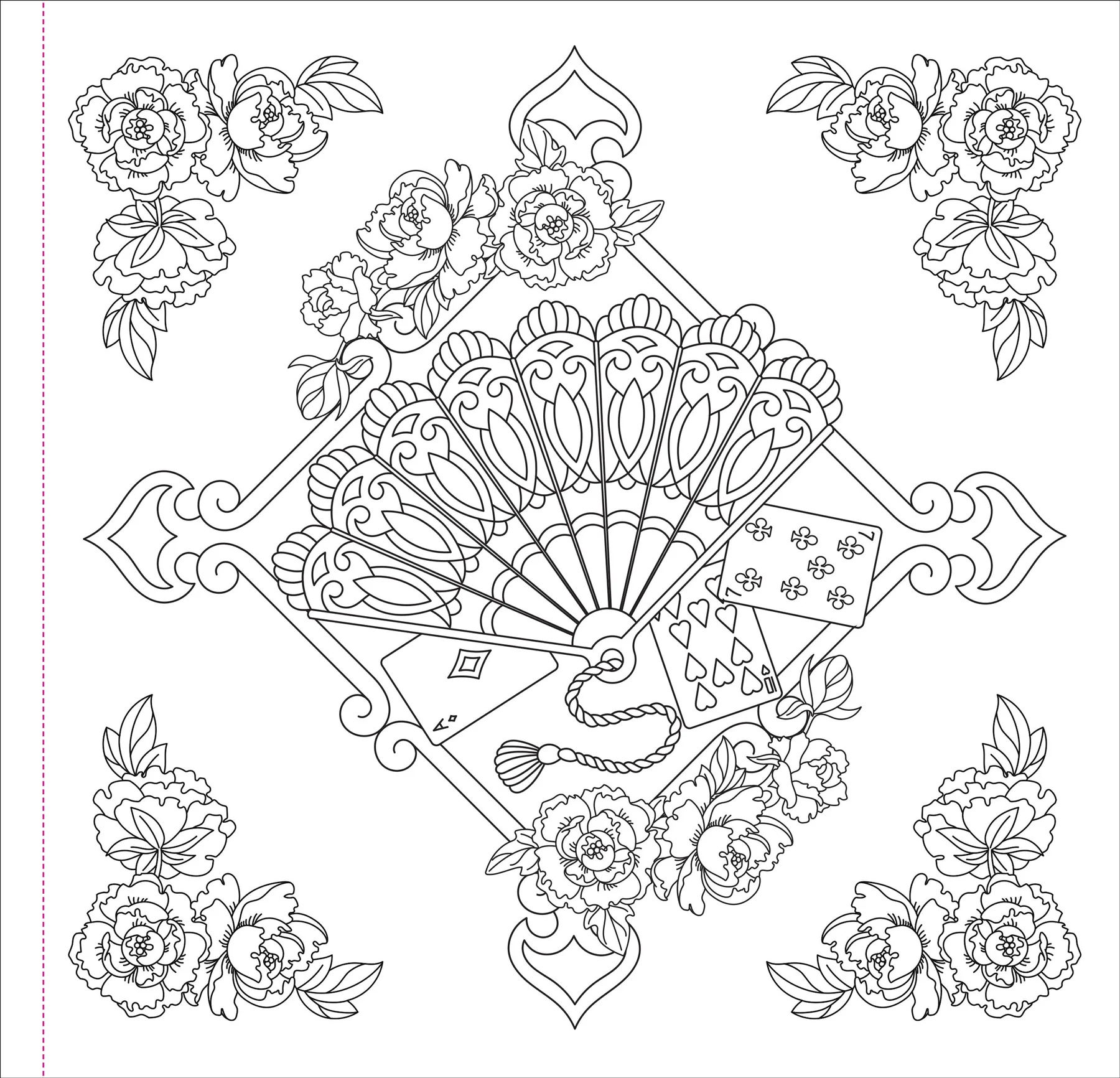 Ephemera Adult Coloring Book - 2