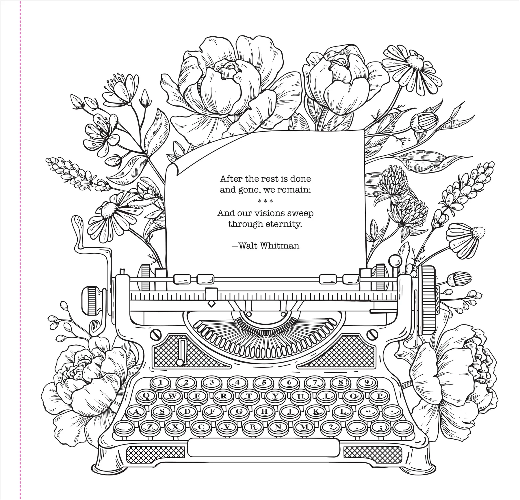 Ephemera Adult Coloring Book - 6
