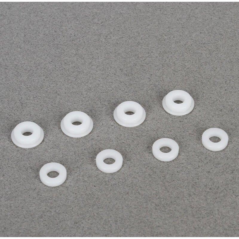 TLR Shock Guide & Bushing (8): 8B 3.0, 8X, 8XE