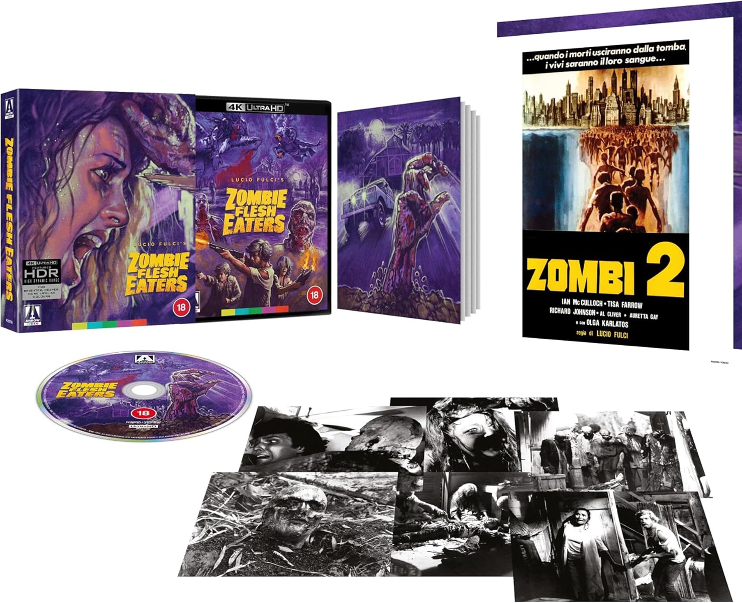 Zombie Flesh Eaters (Limited Edition) (ej svensk text) (4K Ultra HD) - 4