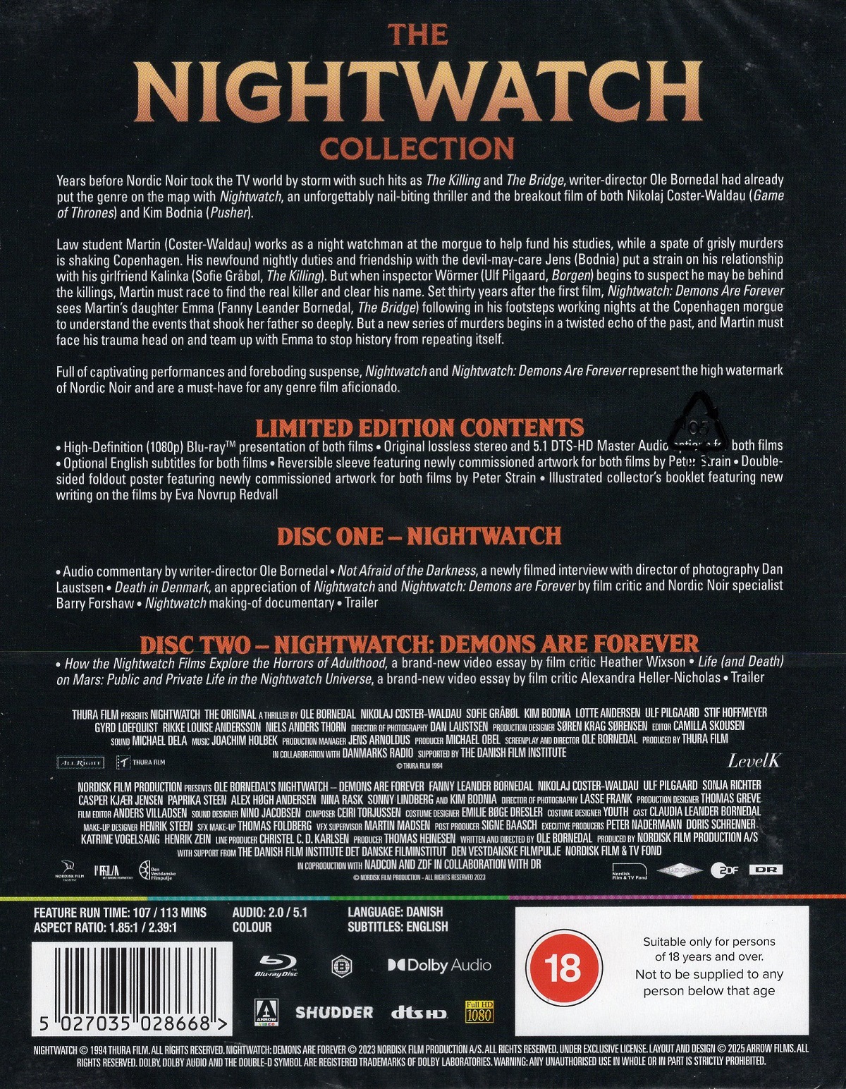 The Nightwatch Collection (Limited Edition) (ej svensk text) (Blu-ray) - 2